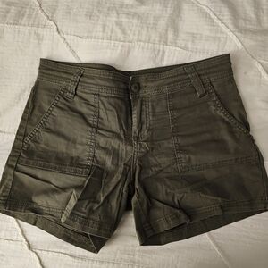 Prana Dark Olive Women's Shorts